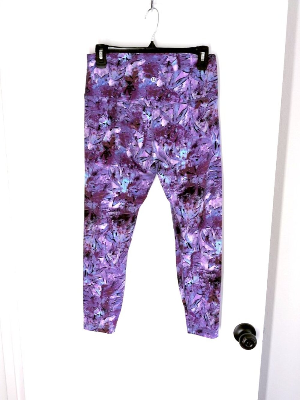 Lululemon Align High-Rise Pant 25" Iridescent Floral Multi 10 leggings purple - Picture 3 of 5